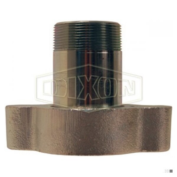 Boss Adapter, 1-1/2 in, MNPT, Iron/Steel, Domestic